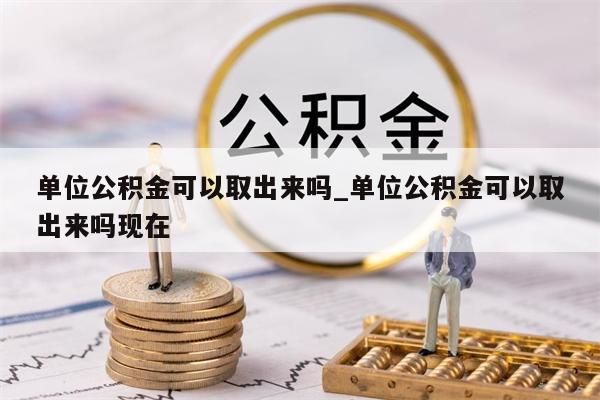 单位公积金可以取出来吗_单位公积金可以取出来吗现在